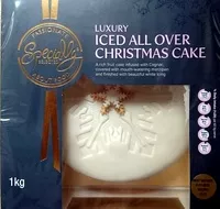 Mängden socker i Luxury Iced All Over Christmas Cake