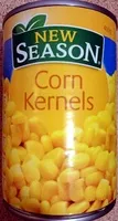 Mängden socker i Corn Kernels