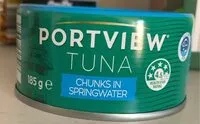 Mängden socker i Tuna chunks in springwater
