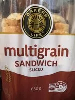 Mängden socker i Multigrain sandwich sliced