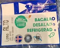 Mängden socker i Bacalao desalado refrigerado