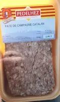 Mängden socker i Pâté de campagne catalan