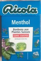 Mängden socker i menthol