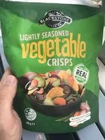 Mängden socker i lightly seasoned vegetable crisps