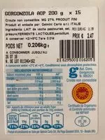 Mängden socker i Gorgonzola