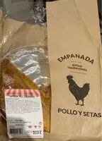 Mängden socker i Empanada de pollo y setas