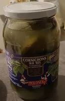 Mängden socker i Cornichons au sel