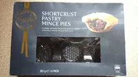 Mängden socker i Shortcrust Pastry Mince Pies
