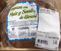 Mängden socker i Hogaza con maíz y semillas de girasol