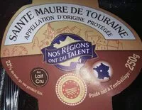 Mängden socker i Sainte maure de touraine