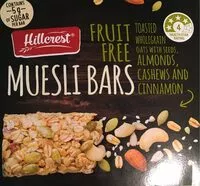 Mängden socker i Muesli Bars Fruit Free