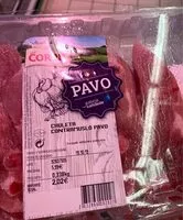 Mängden socker i Chuleta contramuslo pavo