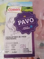 Mängden socker i Filetes de pavo