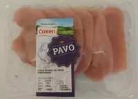 Mängden socker i Escalopines de pavo marinados