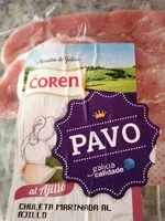 Mängden socker i Chuletas de pavo al ajillo