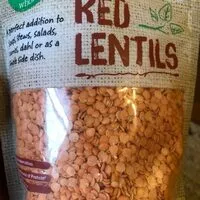 Mängden socker i Red lentils