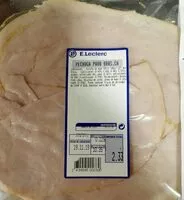 Mängden socker i Pechuga de pavo braseada