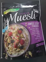 Mängden socker i Swiss style toasted Muesli