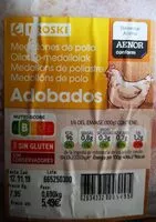 Mängden socker i Medallones de pollo adobados