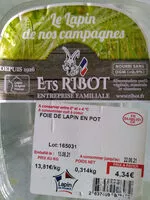 Mängden socker i Foie de lapin