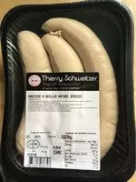 Mängden socker i Saucisse a griller nature
