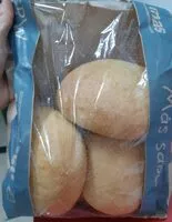 Mängden socker i Panes de hamburguesa