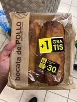 Mängden socker i Empanada de pollo