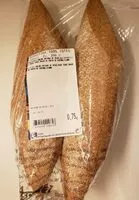 Mängden socker i Baguetina 100% integral