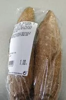 Mängden socker i Baguetina integral