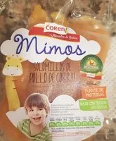 Mängden socker i Mimos solomillos de pollo de corral