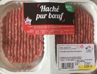 Mängden socker i Hache pur boeuf