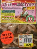 Mängden socker i Tripes à la mode corse