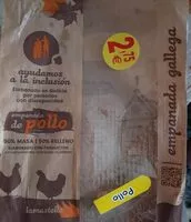 Mängden socker i Empanada de Pollo