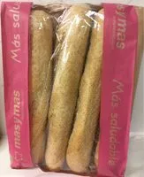 Mängden socker i Bocadillos con salvado