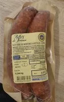 Mängden socker i Saucisse de Montbéliard