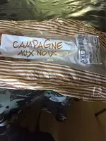 Mängden socker i Pain de campagne aux noix