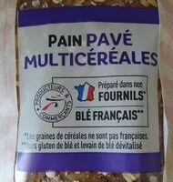 Mängden socker i Pain pavé multicéréales