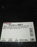 Mängden socker i Pain au chocolat à la margarine