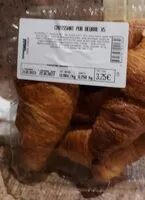 Mängden socker i Croissant pur beurre