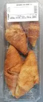 Mängden socker i Croissants pur beurre x 4