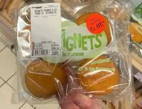 Mängden socker i Beignets