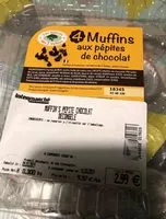 Mängden socker i Muffins aux pépites de chocolat