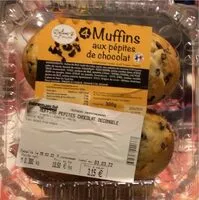 Mängden socker i 4 muffins au pepites de chocolat