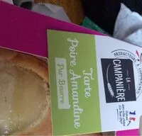 Mängden socker i Tarte poire Amandine