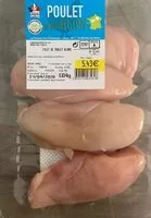 Mängden socker i Filet de poulet blanc