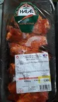 Mängden socker i Manchon de poulet paprika x12 classe A 100% végétal