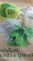 Mängden socker i Tortelloni ricotta e spinaci