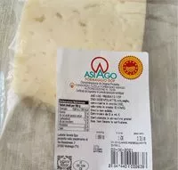 Mängden socker i Asiago dop