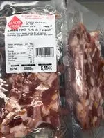 Mängden socker i Lardons fumes