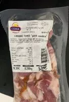 Mängden socker i Lardons fumés